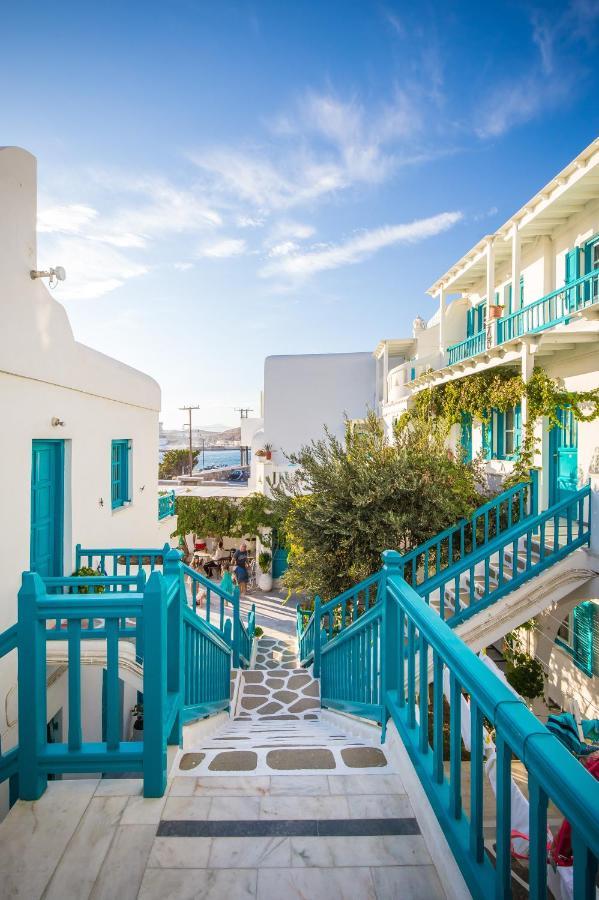 לינה וארוחת בוקר Mykonos Town Pension Marias מראה חיצוני תמונה