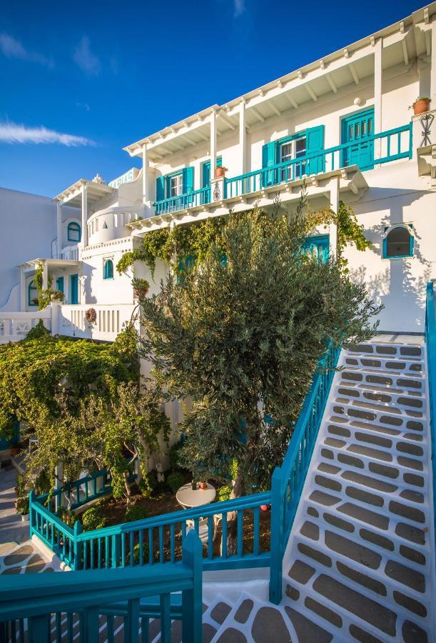 לינה וארוחת בוקר Mykonos Town Pension Marias מראה חיצוני תמונה