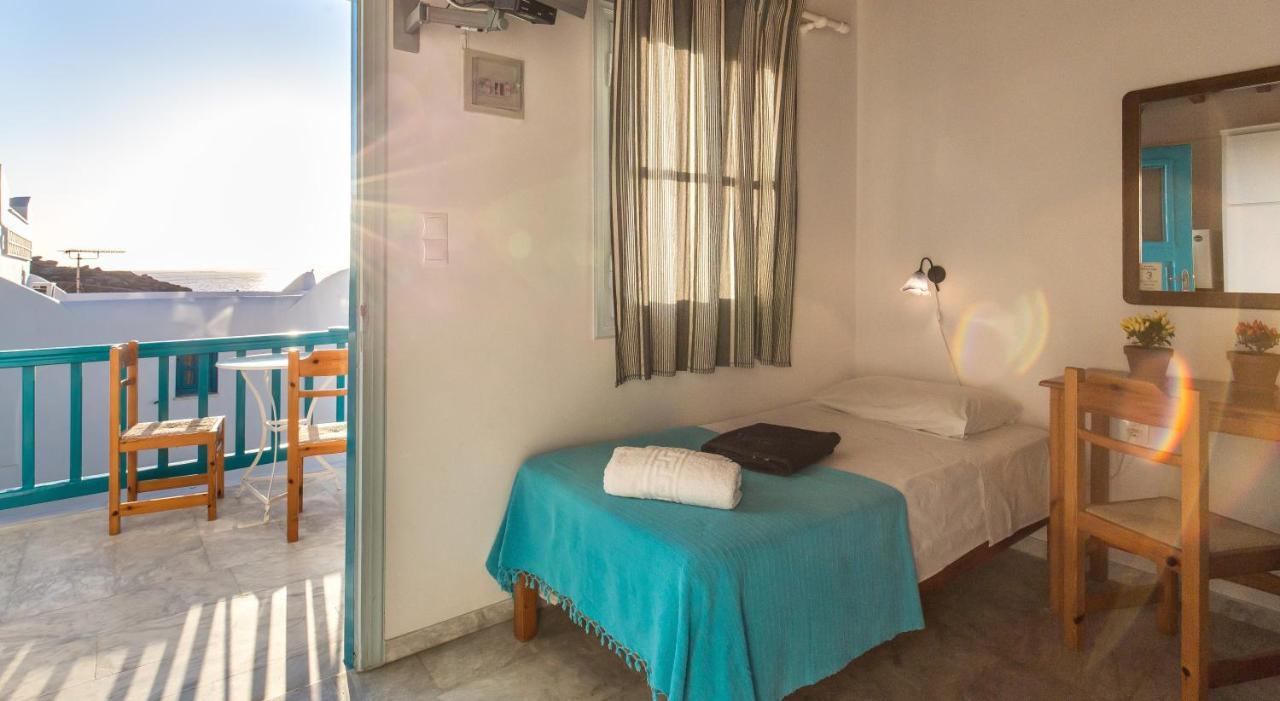 לינה וארוחת בוקר Mykonos Town Pension Marias מראה חיצוני תמונה