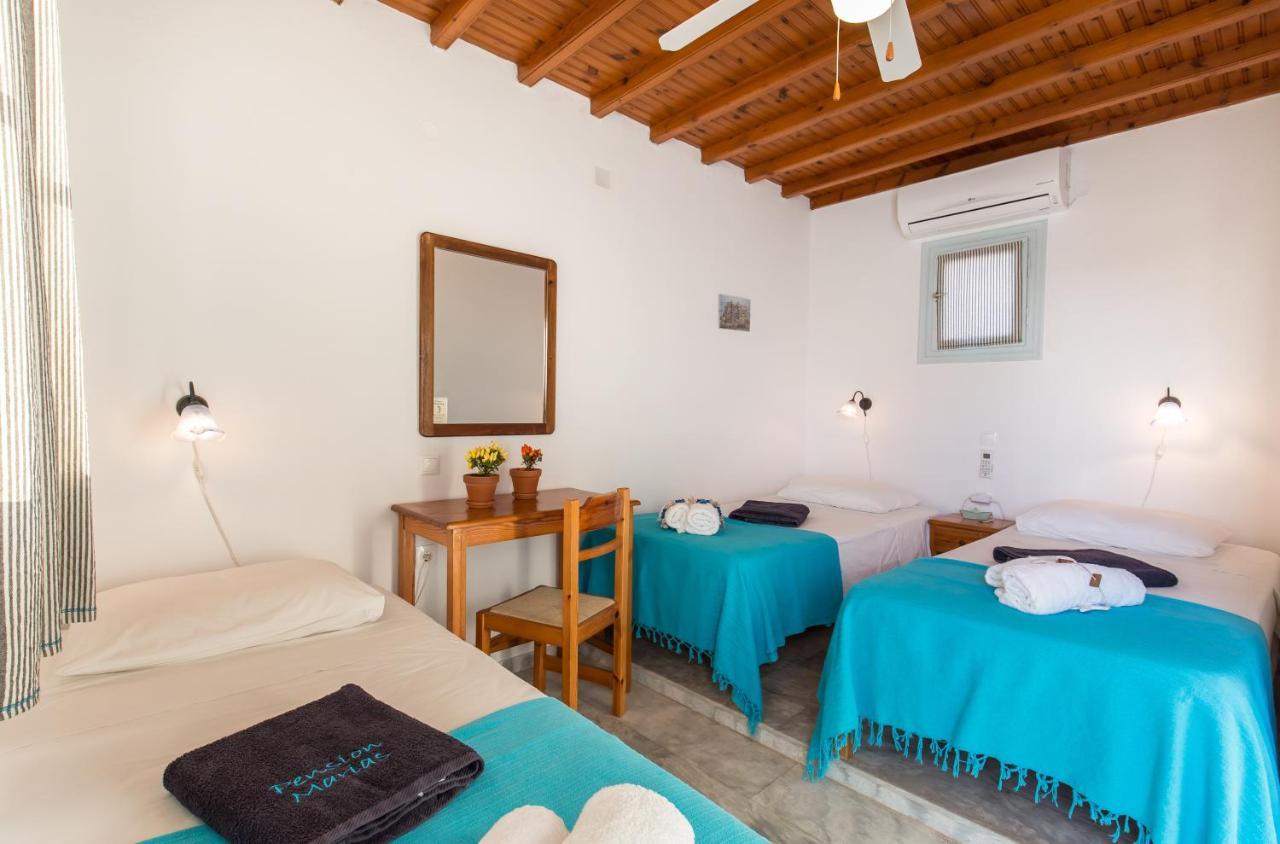לינה וארוחת בוקר Mykonos Town Pension Marias מראה חיצוני תמונה