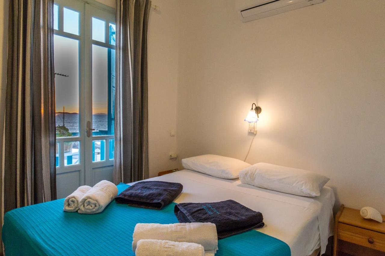 לינה וארוחת בוקר Mykonos Town Pension Marias מראה חיצוני תמונה